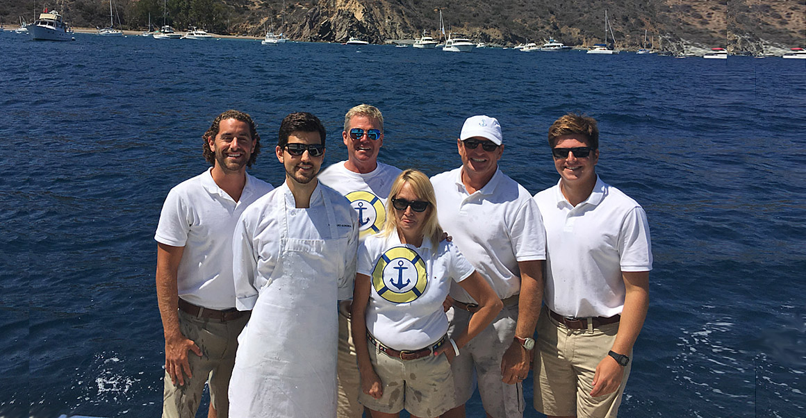 yacht charter crew